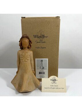 Willow Tree Irish Charm by Susan Lordi Demdaco + Box #26245